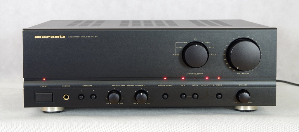 Marantz PM-50, elegancki wzmacniacz. Solidny i moc