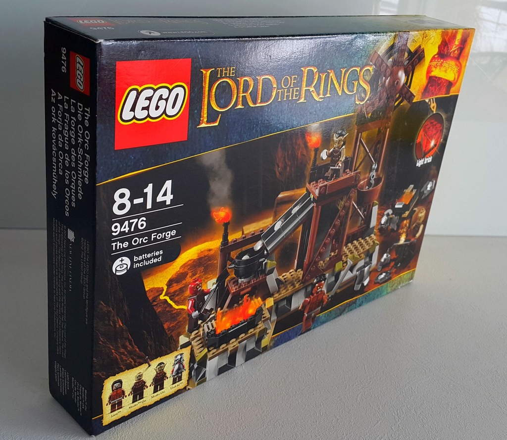 LEGO 9476 The Lord Of TheE Rings KUŻNIA ORKÓW Nowa