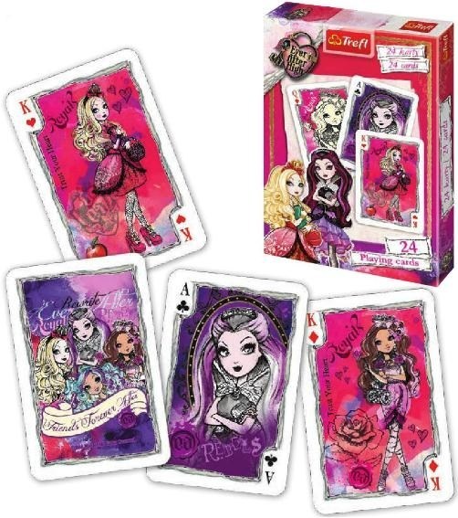 Karty 24 Listki Monter High. Ever After High