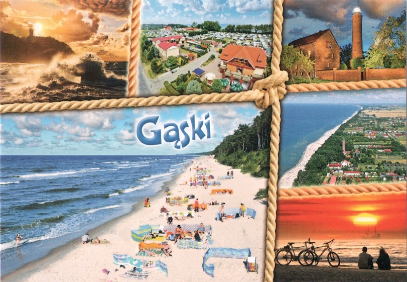 GĄSKI - PLAŻA + LATARNIA i ROWER - 2017R