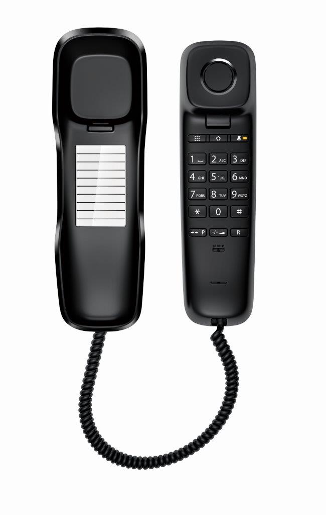 Купить Gigaset DA 210 черный проводной телефон: отзывы, фото, характеристики в интерне-магазине Aredi.ru
