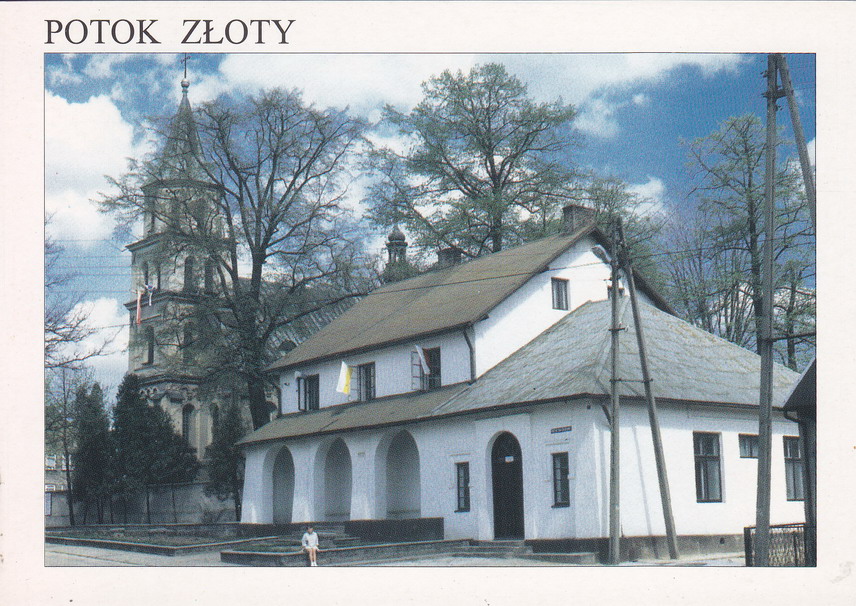 ZŁOTY POTOK - KOŚCIÓŁ - PLEBANIA
