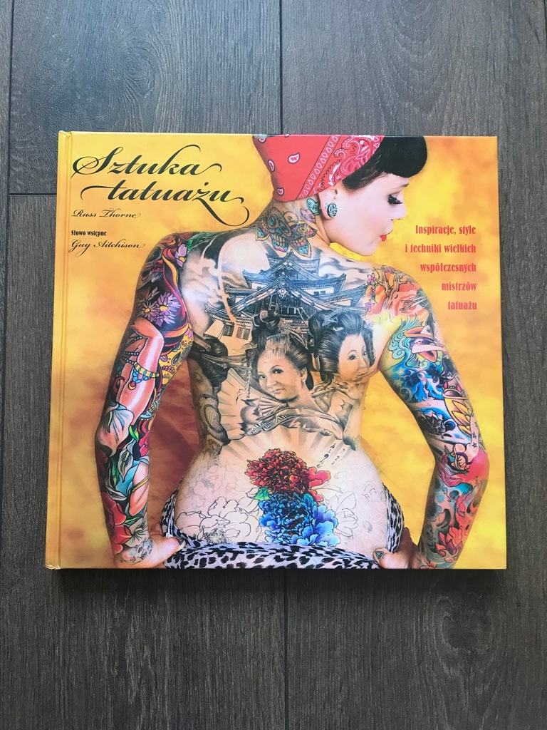 Sztuka Tatuażu - Ross Thorne - książka - album