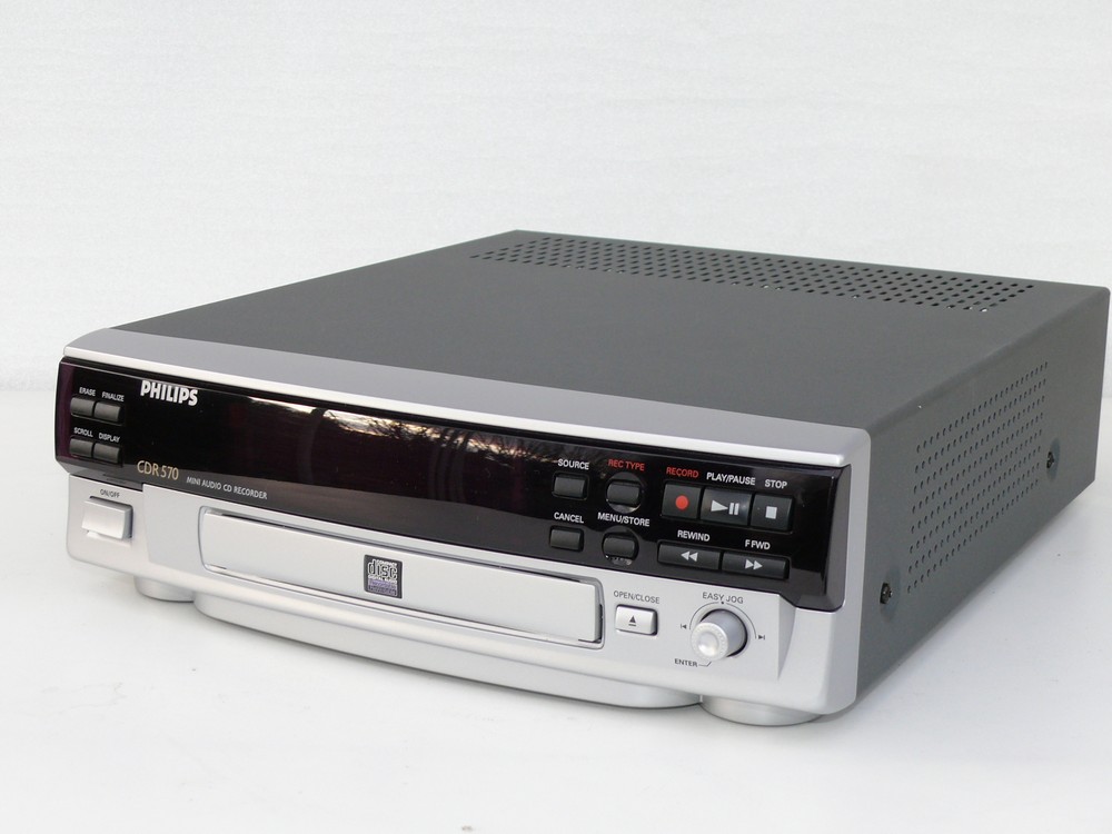 PHILIPS CDR 570 ミニオーディオCDレコーダー PHILIPS CDR 570 ミニオーディオCDレコーダー CDR 570 - Philips