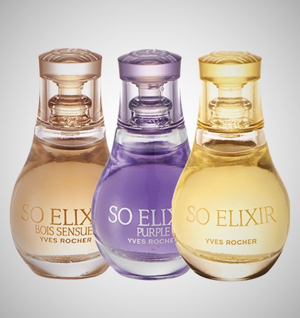 Yves Rocher Zestaw 3 mini perfum- so elixir purple
