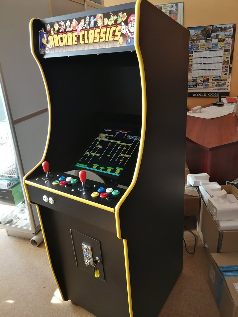 Nowy Automat Arcade klasyczne gry z lat 70-80