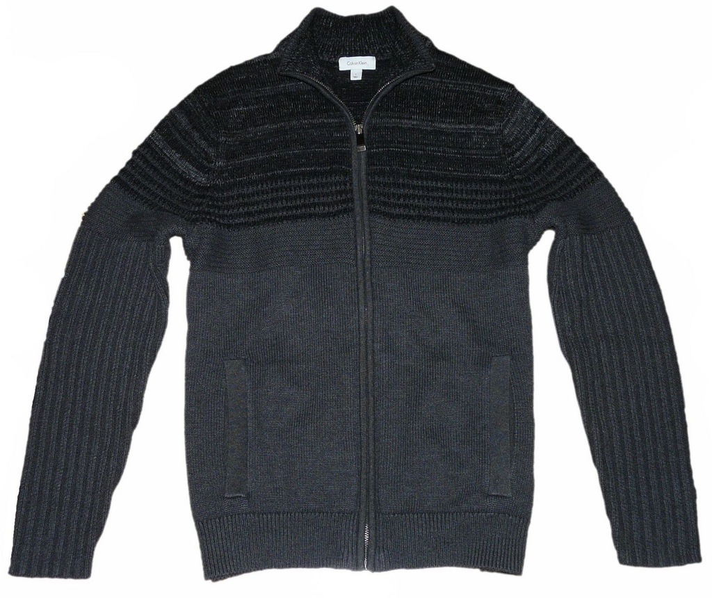 CALVIN KLEIN ekskluzywny sweter rozpinany S j.nowy
