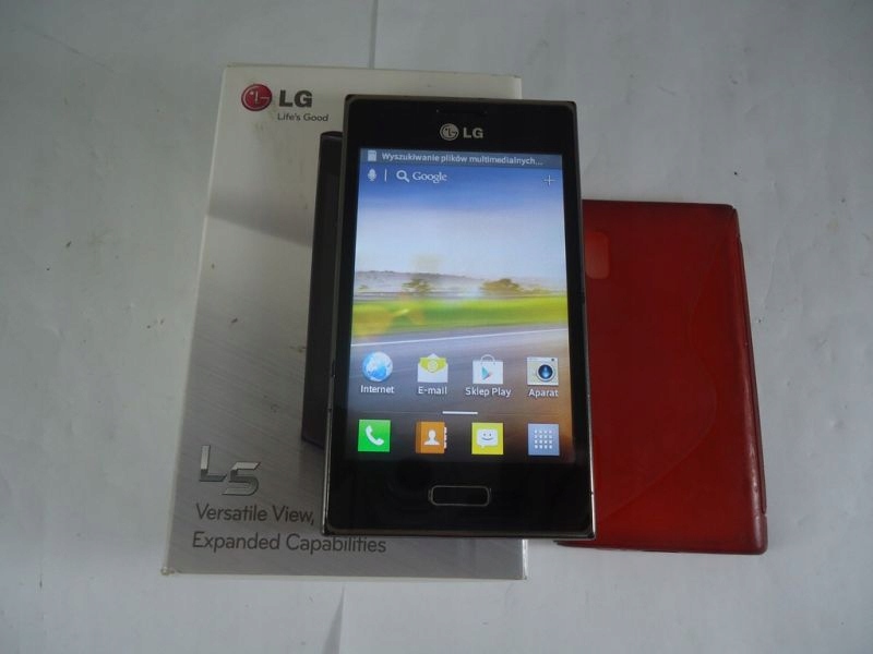 Telefon Lg L5 E610 Komplet Warto 7473222483 Oficjalne Archiwum Allegro