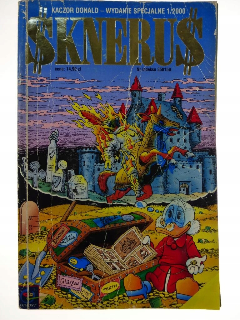 Kaczor Donald Wydanie specjalne 1/2000 Sknerus