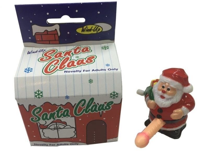SANTA CLAUS NAKRĘCANY CHODZĄCY MIKOŁAJ Z FIUTEM