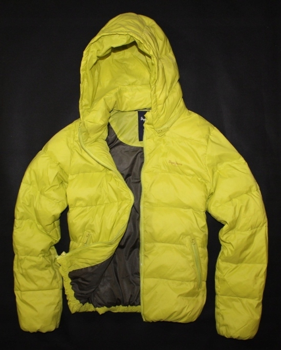 PEPE JEANS LONDON DOWN JACKET KURTKA PUCHOWA S