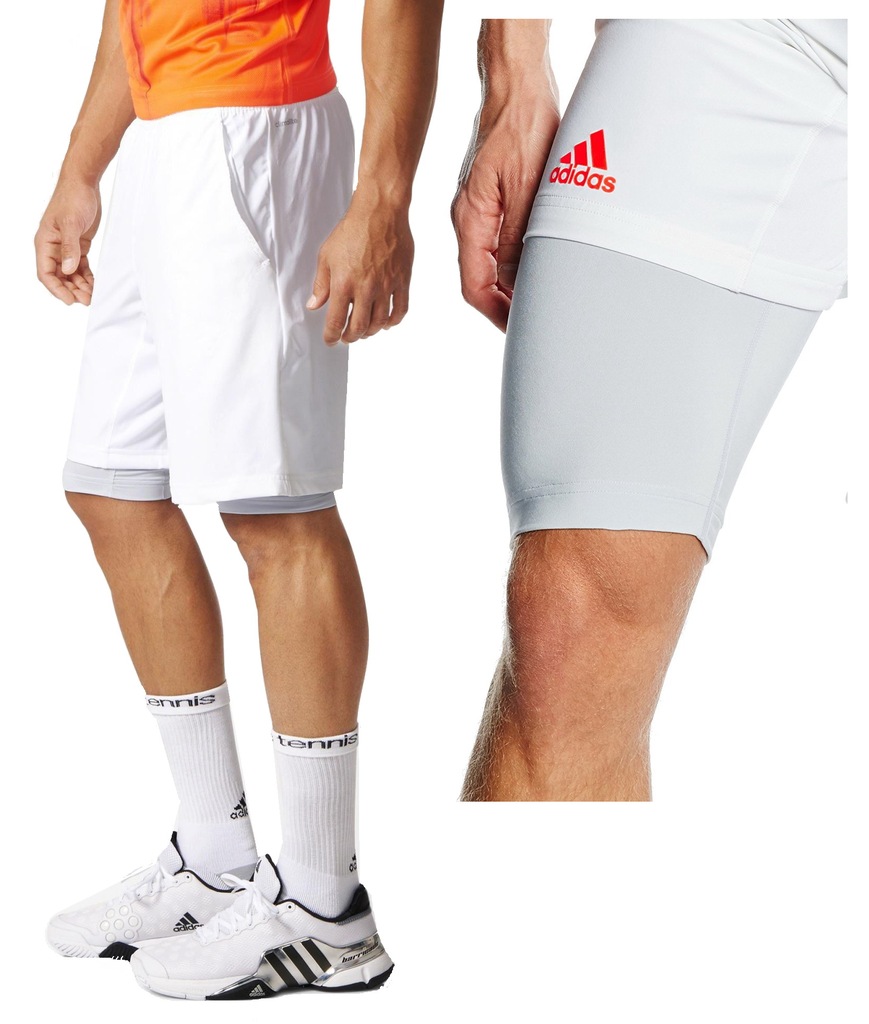 Adidas Adizero Bermuda Short szorty do tenisa - XL