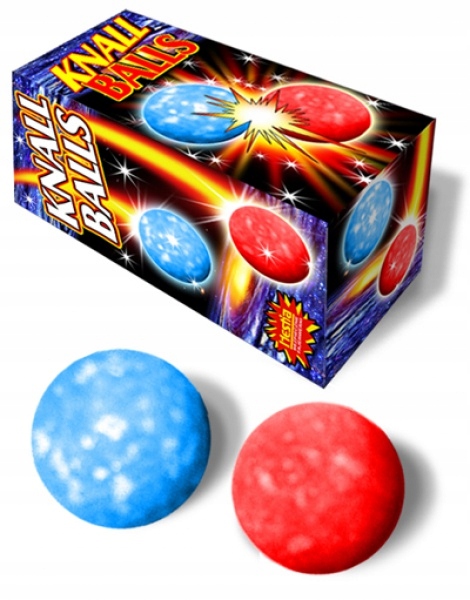 KNALL BALLS STRZELAJĄCE KULKI KRZEMIENNNE 2SZT