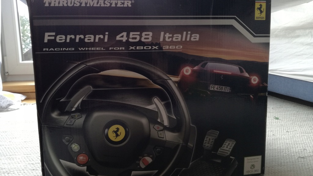 Kierownica do Xbox 360 Ferrari 450 Italia