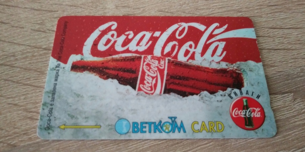 Karta COCA - COLA