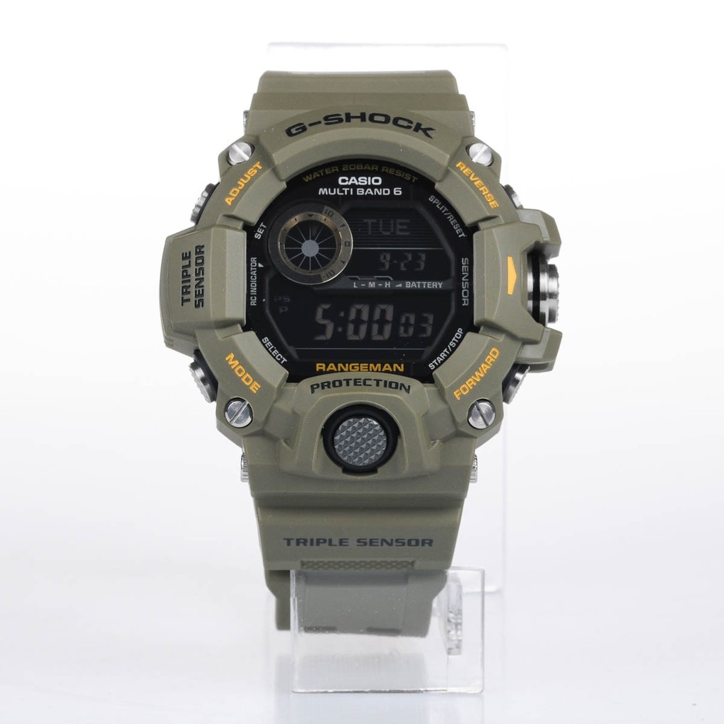 zegarek CASIO RANGEMAN GW-9400-3ER oliwkowy 