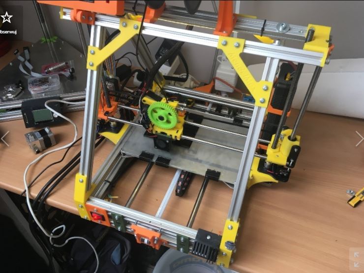 Drukarka 3d reprap Mendelmax 1.5XL