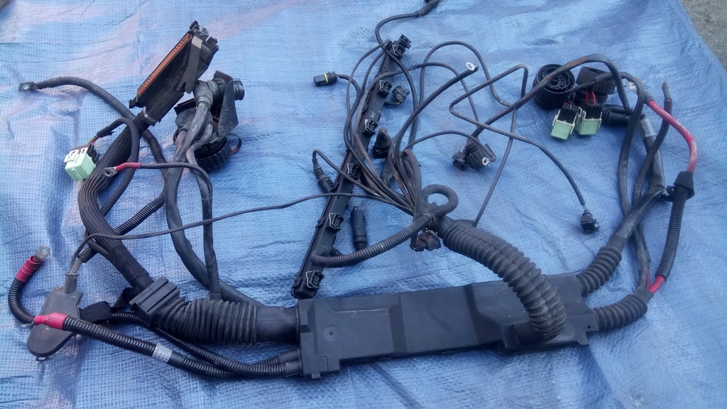Instalacja silnika m52 wiązka BMW e36 96