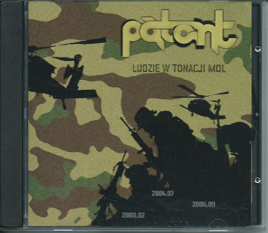PATENT - LUDZIE W TONACJI MOL zajka wyp3 UNIKAT!