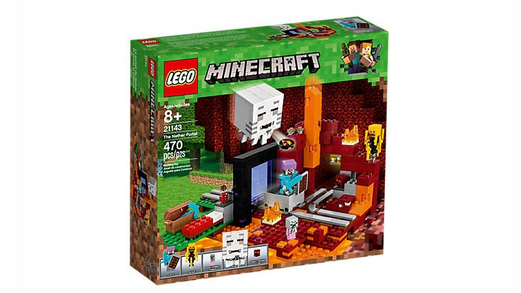 LEGO MINECRAFT 21143 Portal do Netheru