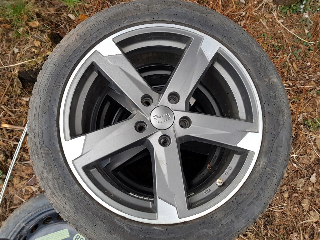 koła 5x112 rondell 01rz 17 235/45/17 uniroyal