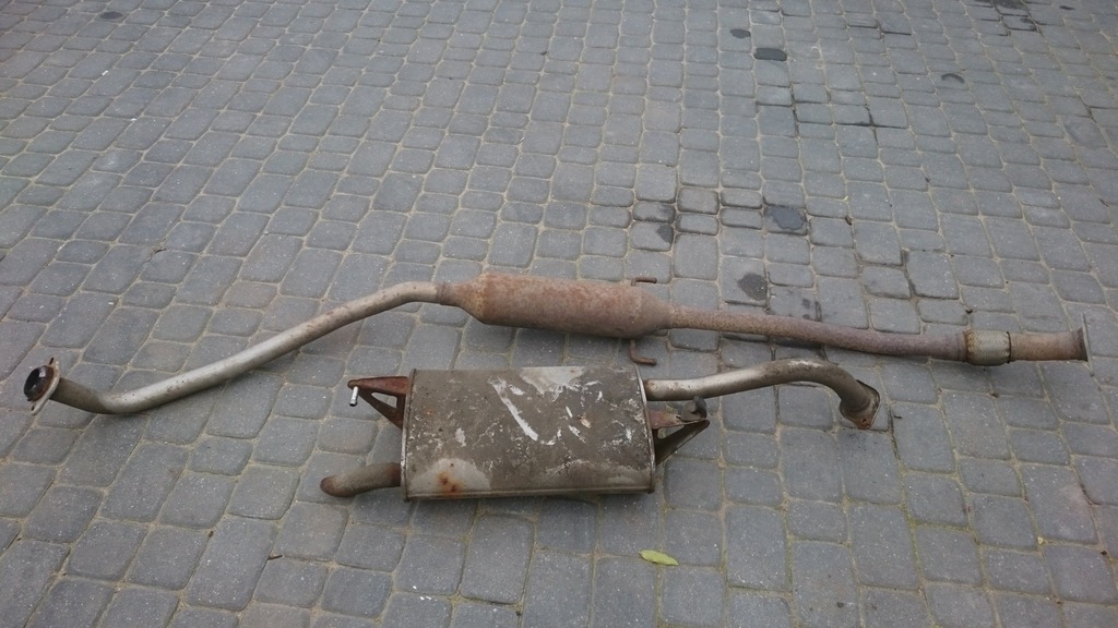 TOYOTA COROLLA E12 1,4 D4D KOMBII UKLAD WYDECHOWY