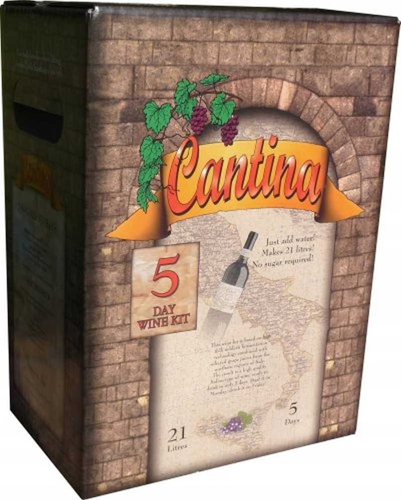 Zestaw winiarski 7kg 21litrów CABERNET 30 butelki