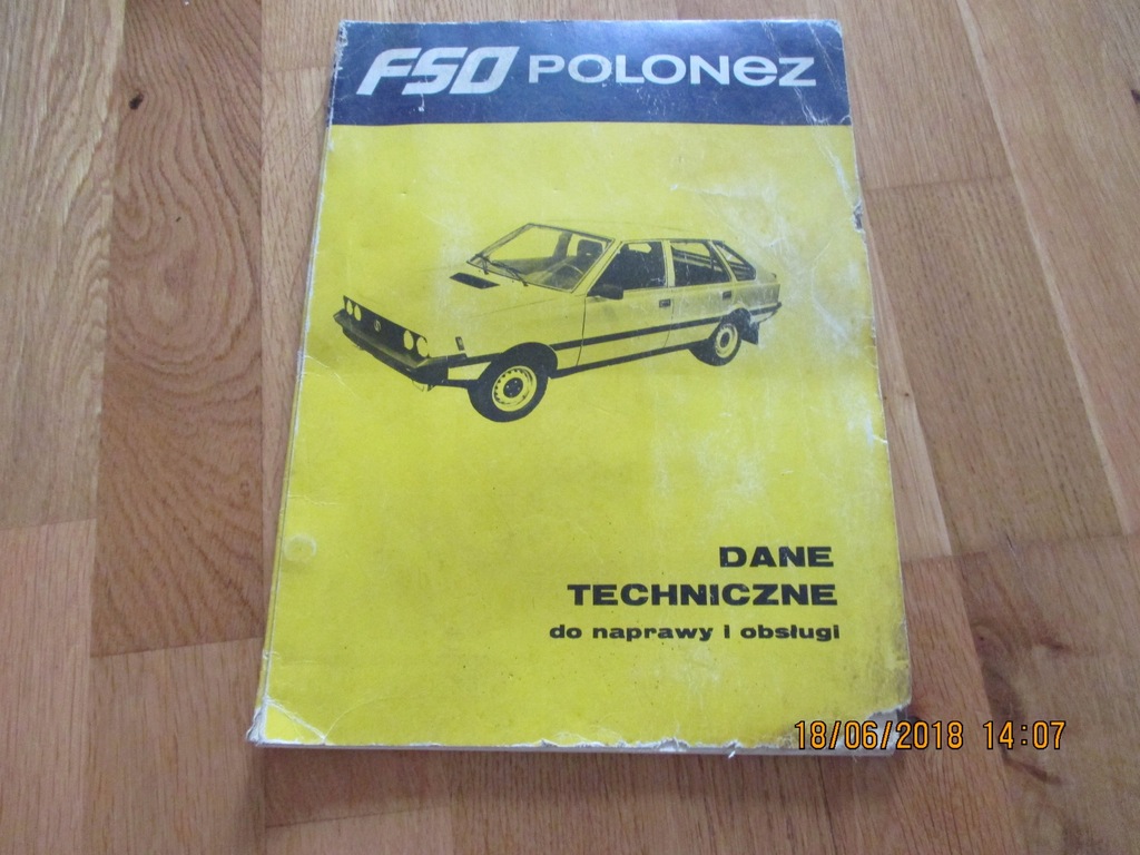 FSO POLONEZ SERVICE INSTRUKCJA