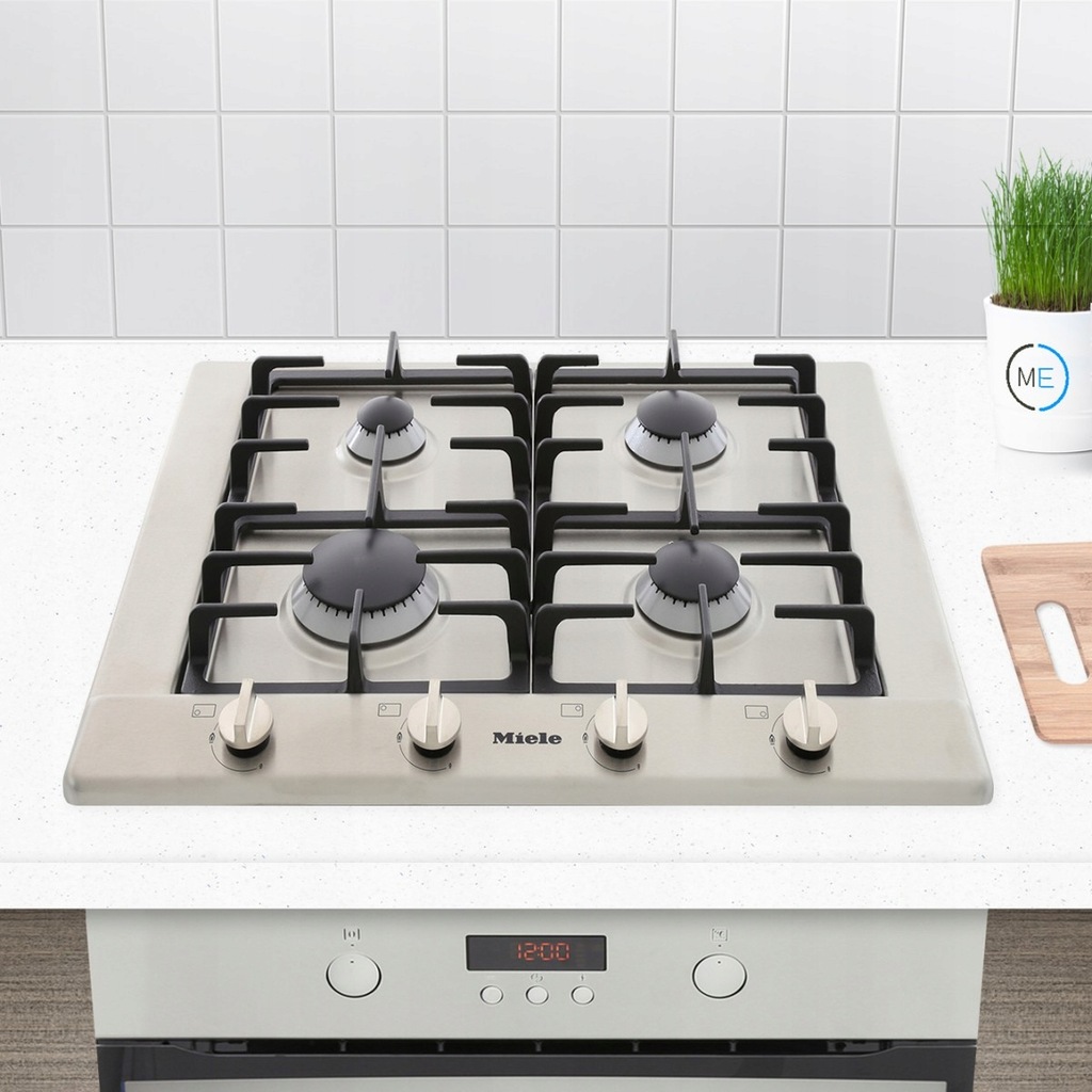 Miele Km 2010 G Plyta Gazowa Stalowa Kuchnia Inox 7377878401