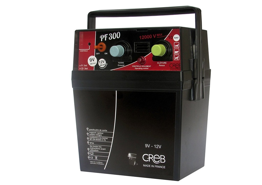 Elektryczne ogrodzenie pastwisk  Creb PF300/ L357