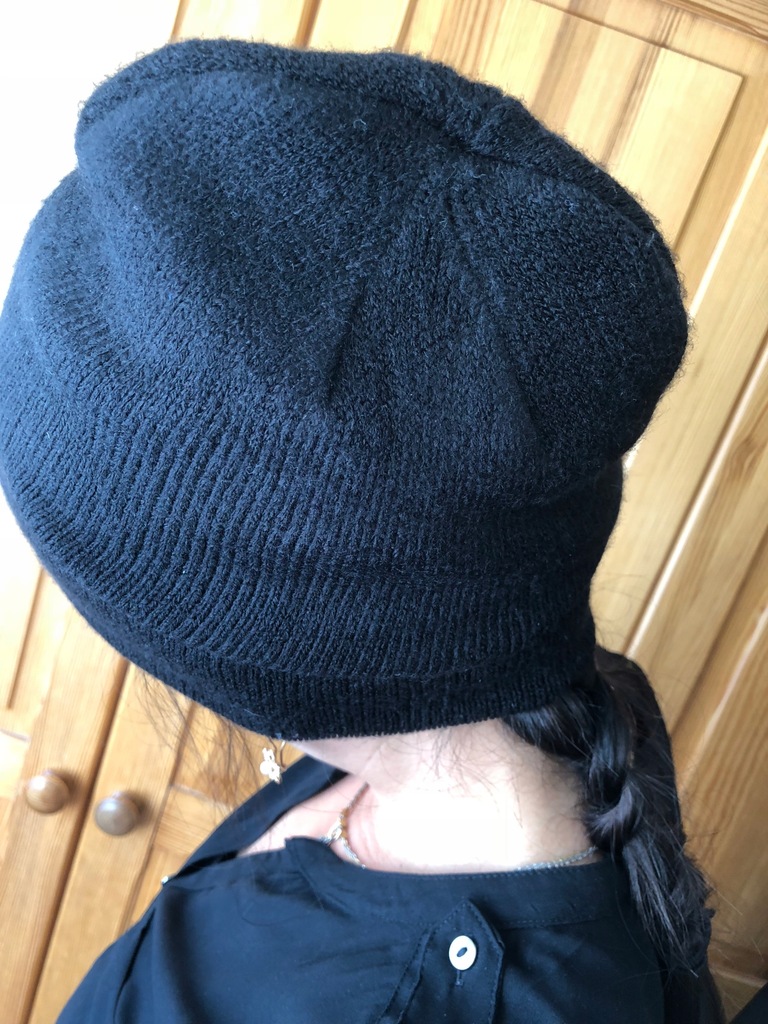 Reserved czapka zimowa czarna uniwersalna beanie