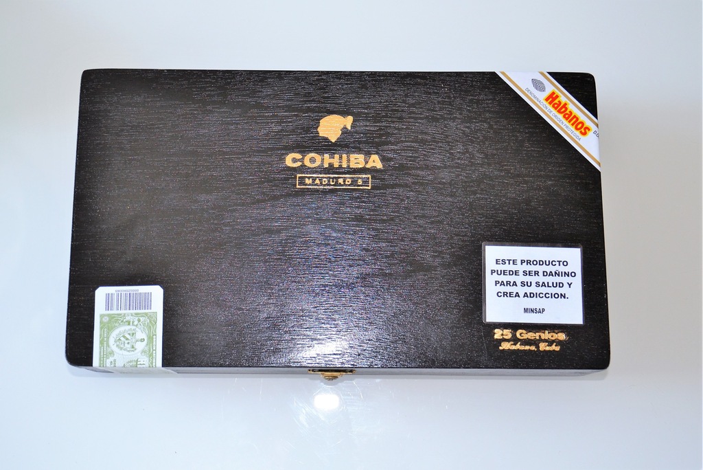Cygara Cohiba MADURO 5 GENIOS 25szt POZNAN KUBA