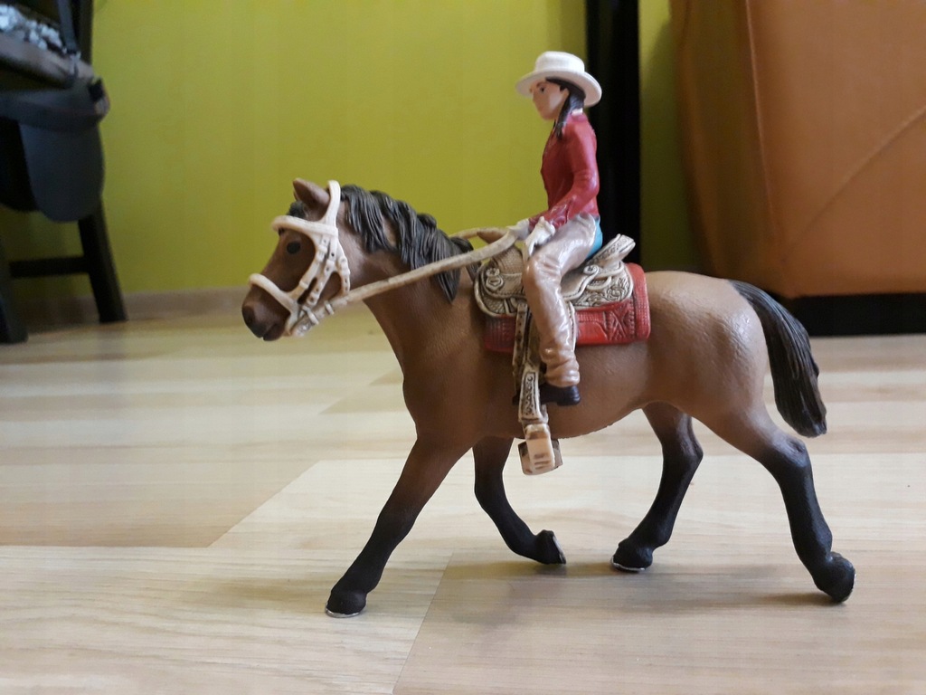 Konie Schleich: Zestaw westernowy