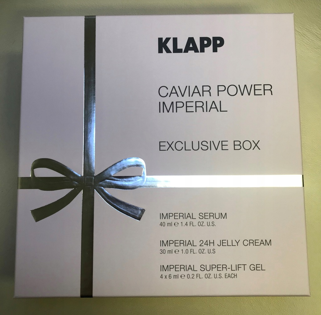 Klapp Caviar Power Imperial Serum, Krem, Maska