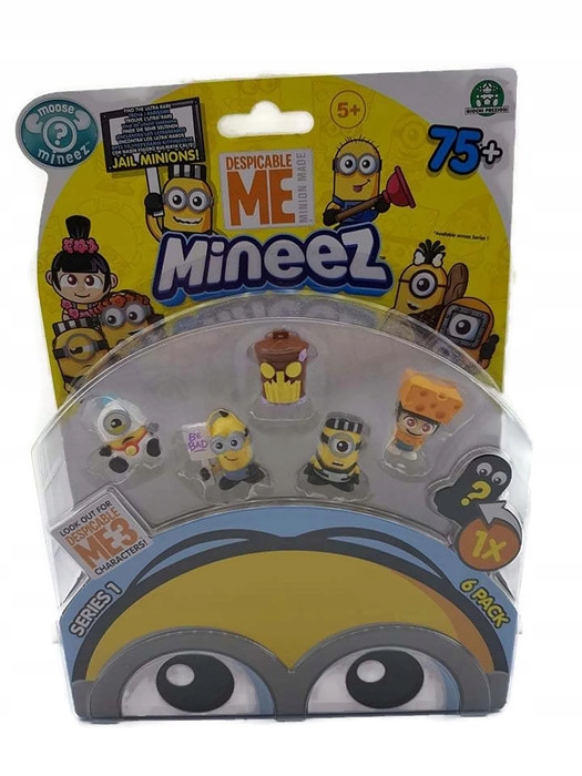 FORMATEX MINEEZ MINIONKI FIGURKI 6-PAK