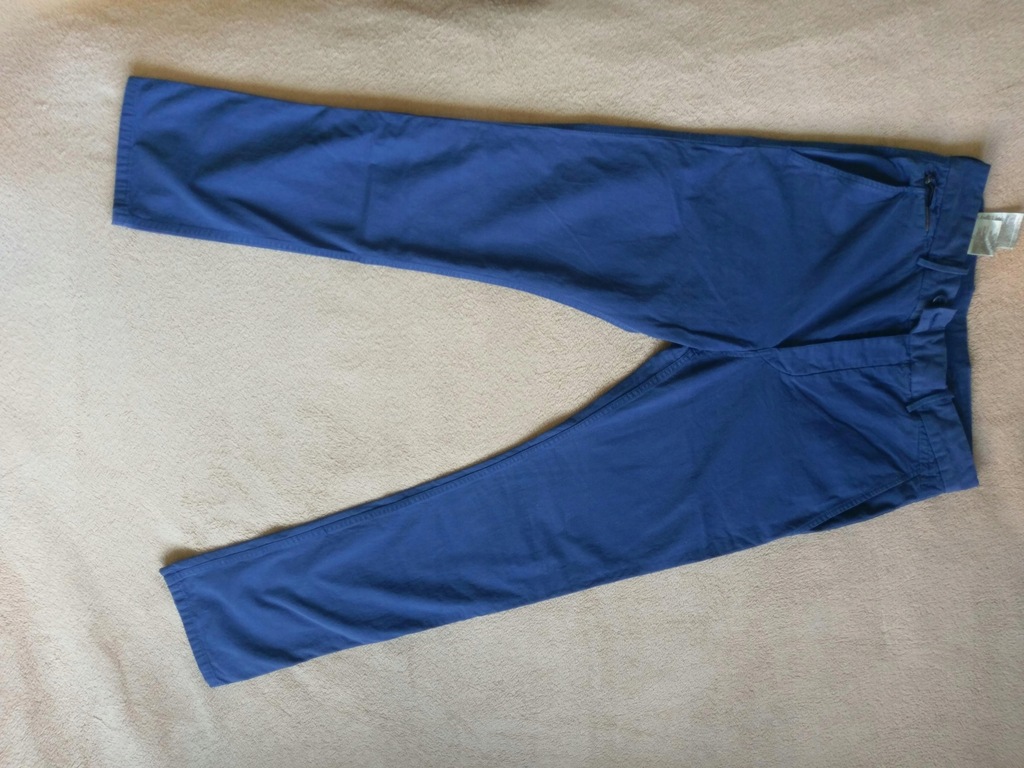 DIESEL CHI-BLADO-C NAVY CHINO Spodnie męskie