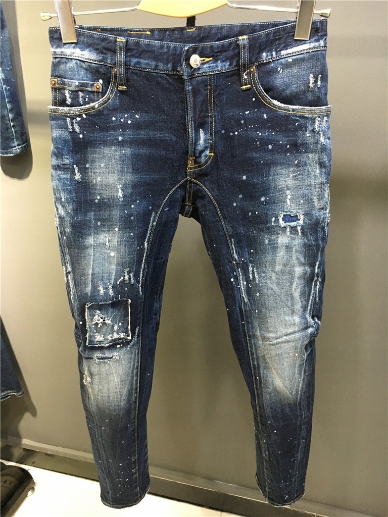 DSQUARED Spodnie jeansowe męski -NA ZAMÓWIENIE-11