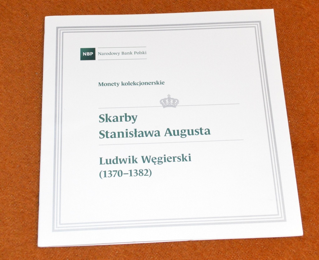 Folder - Skarby S.A.-Ludwik Węgierski--