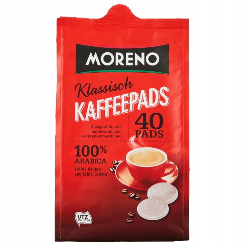 MORENO KLASYCZNA KAWA PADY SENSEO 40szt Z NIEMIEC