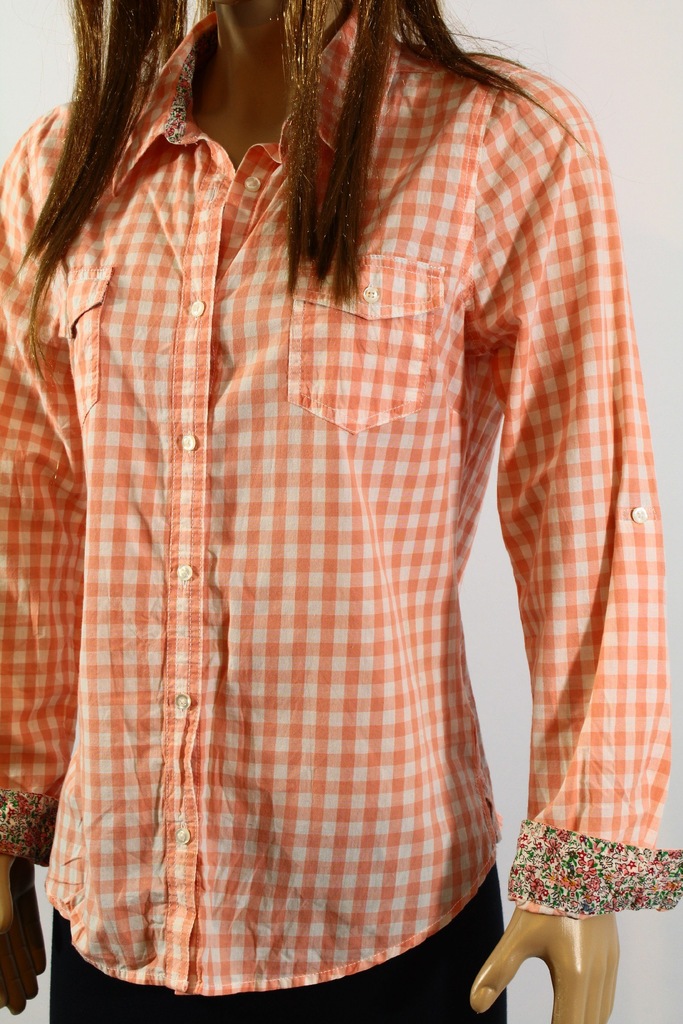 PAPAYA WEEKEND Koszula w kratkę! Wyglądaj! XL 42 7115267780 oficjalne archiwum Allegro