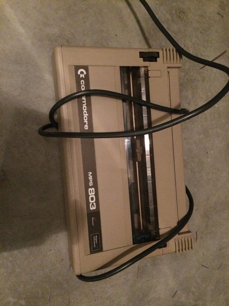 Commodore MPS 803 drukarka