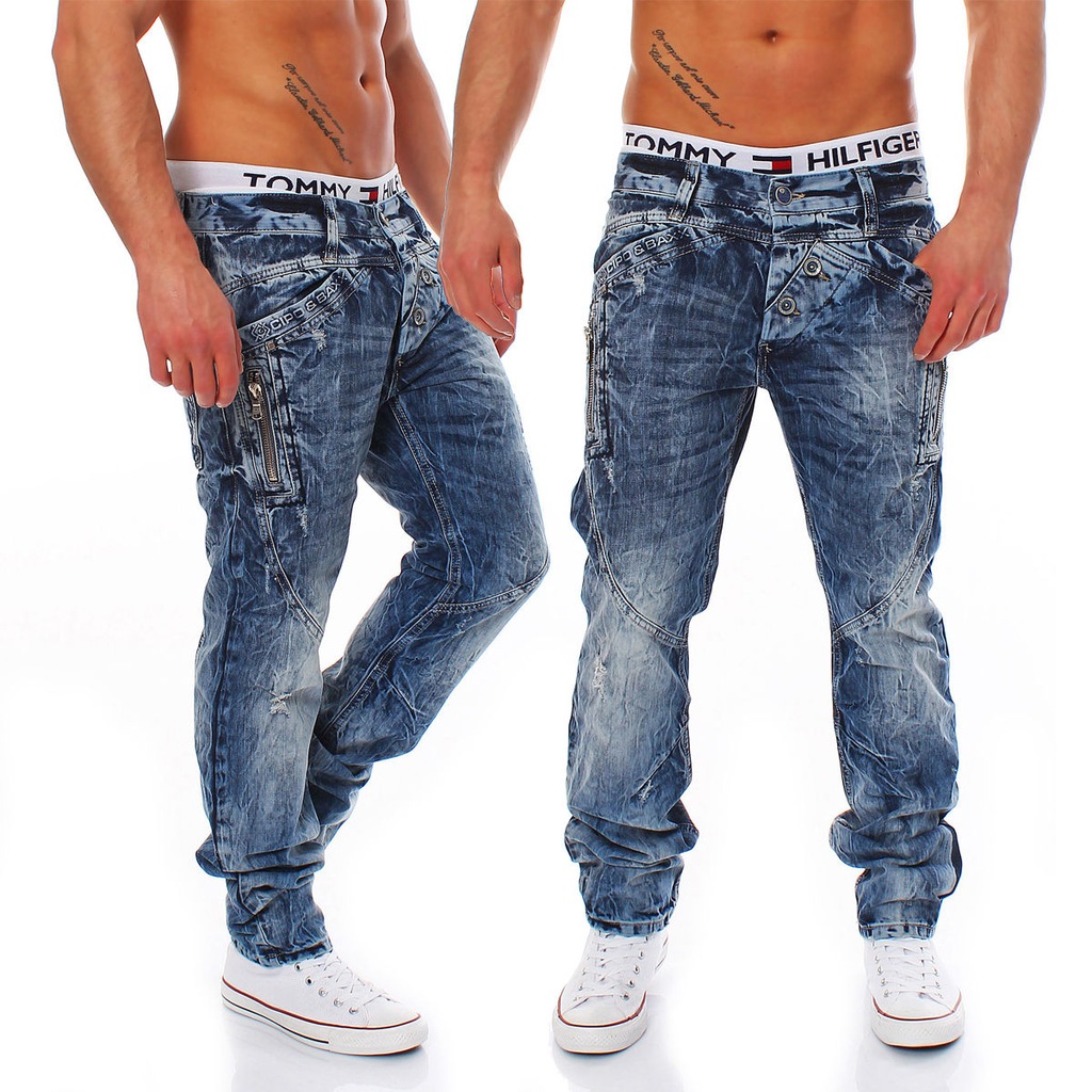 Spodnie jeansowe Cipo&Baxx C-1077 W34L34 HIT!!