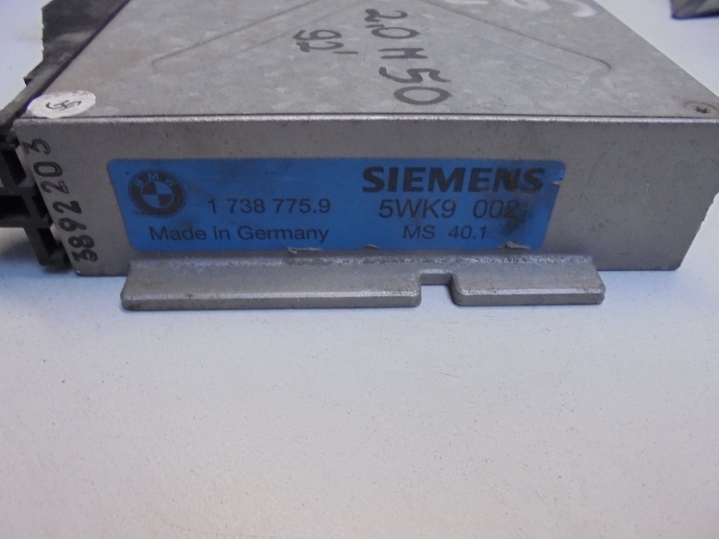 BMW ms40.1 sterownik silnka 1738775 5wk9002