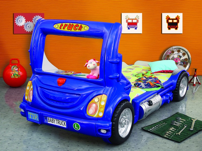 Łóżko TRUCK samochód auto tir materac gratis