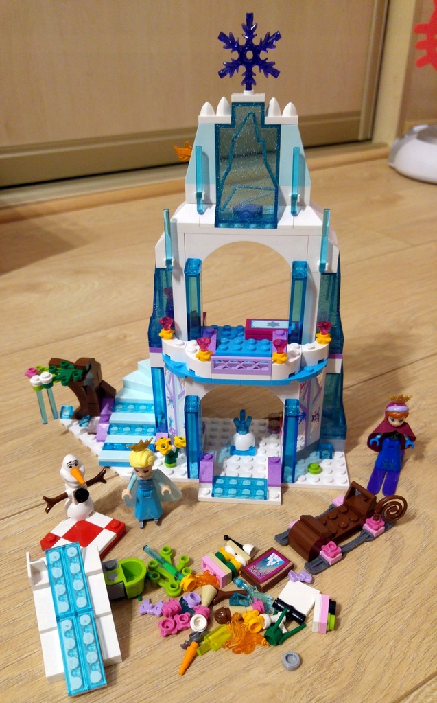 LEGO Frozen zamek pałac Elzy 100 kompletny HIT 7494626928 oficjalne archiwum Allegro