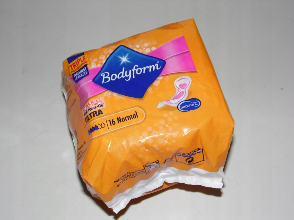 Podpaski Bodyform Ultra Normal 16x UK (226)