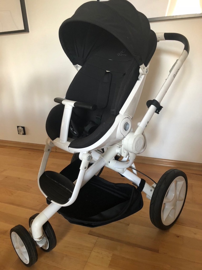 WÓZEK QUINNY MOODD pełny zestaw+PEBBLE+akcesoria 7371349981