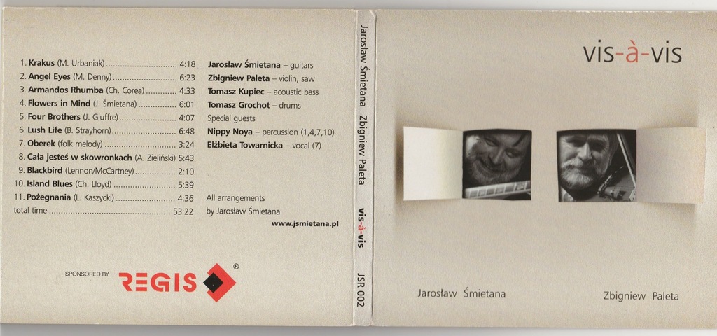 Jarosław ŚMIETANA Zbigniew PALETA vis-a-vis CD NM
