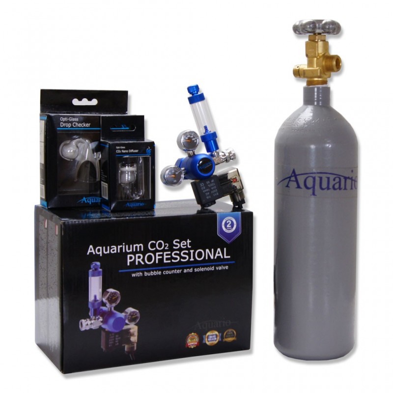 Zestaw CO2 Blue professional - butla 4L +indykator