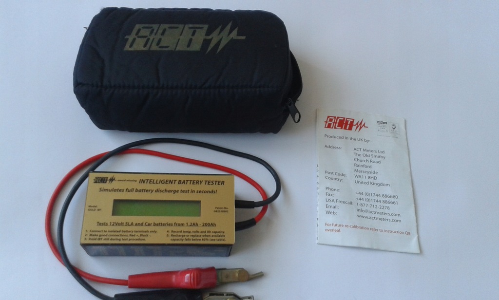 ACT GOLD - TESTER AKUMULATORÓW 12V